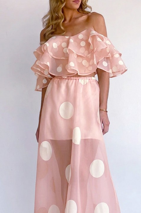 Σύνολο DLONDELA PUDRA, Χρώμα: πούδρα, IVET.EU - Εκπτώσεις έως -80%