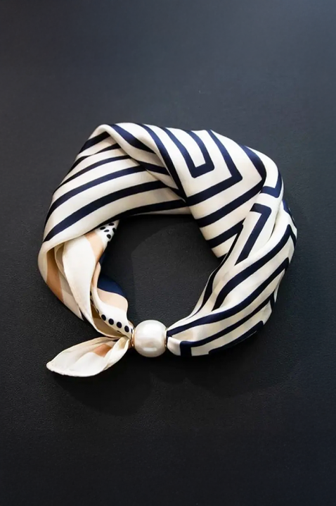 Φουλάρι DELNOZA, Χρώμα: σκούρο μπλε, IVET.EU - Εκπτώσεις έως -80%