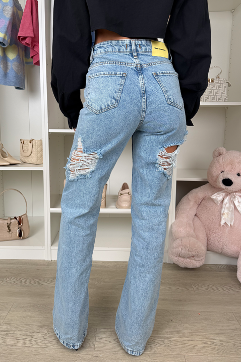 Τζιν DEMINZA, Χρώμα: μπλε, IVET.EU - Εκπτώσεις έως -80%