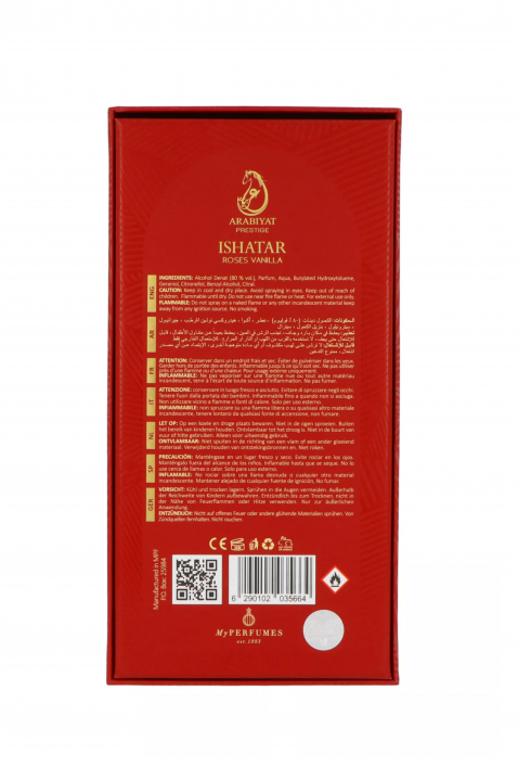 Άρωμα Arabiyat Prestige Ishatar Roses Vanilla EDP 110 mlIVET.EU - Εκπτώσεις έως -80%