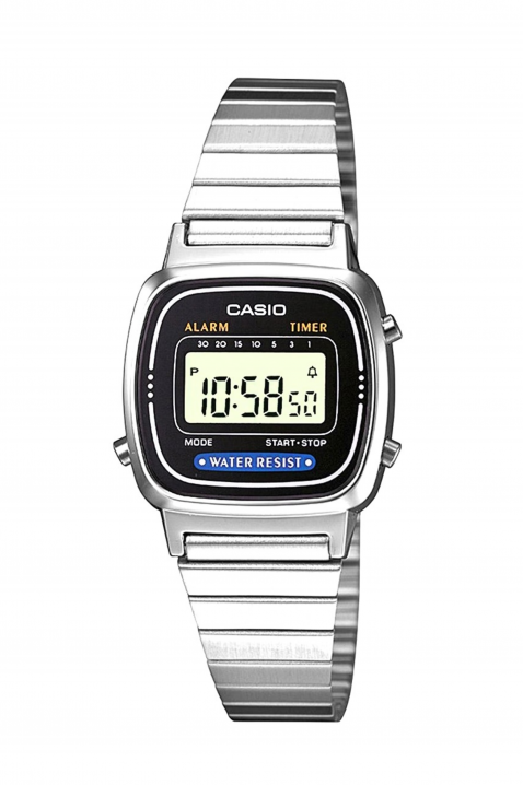 Γυναικείο ρολόι CASIO LA670WD-1DF, Χρώμα: ασημί, IVET.EU - Εκπτώσεις έως -80%