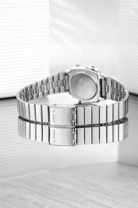 Γυναικείο ρολόι CASIO LA670WD-1DF, Χρώμα: ασημί, IVET.EU - Εκπτώσεις έως -80%