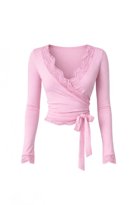 Γυναικεία μπλούζα VERSIDRA PINK, Χρώμα: ροζ, IVET.EU - Εκπτώσεις έως -80%