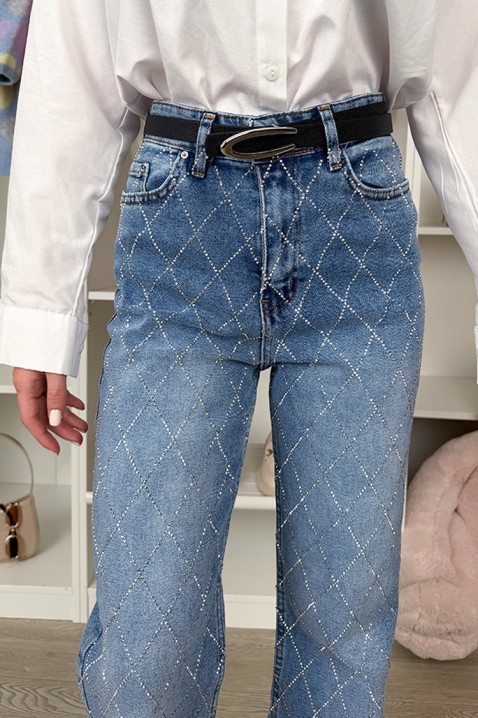 Τζιν TEDONSA, Χρώμα: denim, IVET.EU - Εκπτώσεις έως -80%