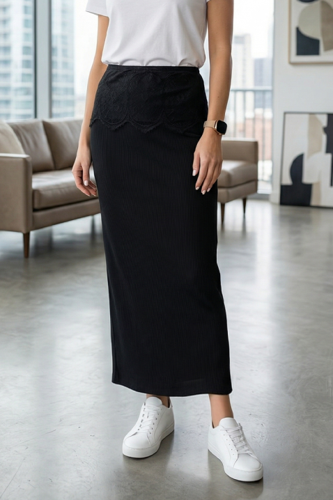 Φόρεμα ROLDONA, Χρώμα: μαύρο, IVET.EU - Εκπτώσεις έως -80%