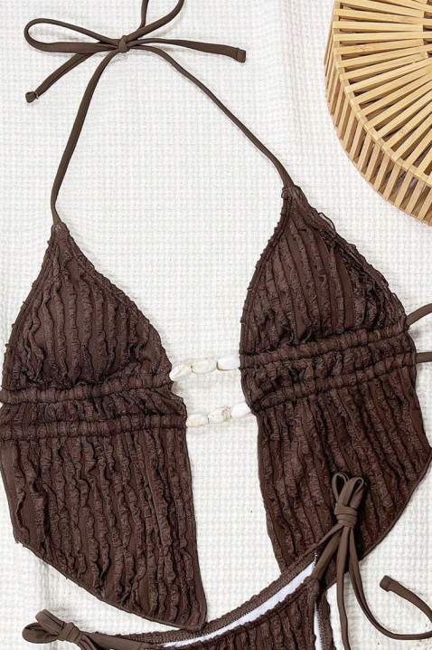 Μαγιό VEOXIRA BROWN, Χρώμα: καφέ, IVET.EU - Εκπτώσεις έως -80%