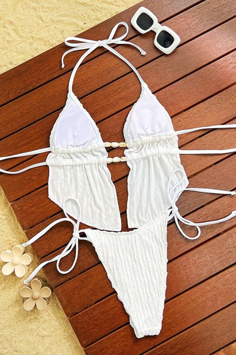 Μαγιό VEOXIRA WHITE, Χρώμα: άσπρο, IVET.EU - Εκπτώσεις έως -80%