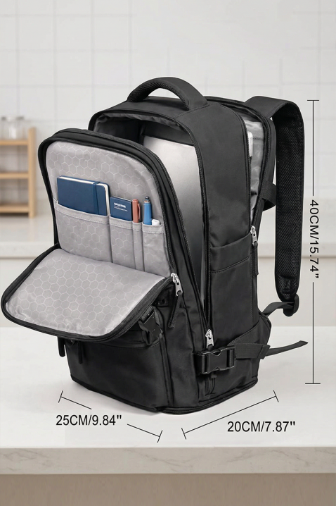 Τσάντα χειραποσκευών Ryanair ROLNEZA BLACK, Χρώμα: μαύρο, IVET.EU - Εκπτώσεις έως -80%