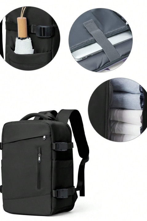 Τσάντα χειραποσκευών WINZONA BLACK - για Ryanair/Wizz Air, Χρώμα: μαύρο, IVET.EU - Εκπτώσεις έως -80%