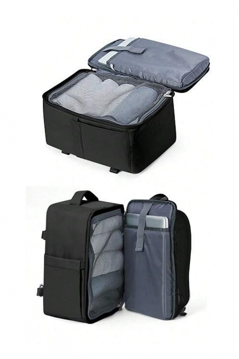 Τσάντα χειραποσκευών WINZONA BLACK - για Ryanair/Wizz Air, Χρώμα: μαύρο, IVET.EU - Εκπτώσεις έως -80%