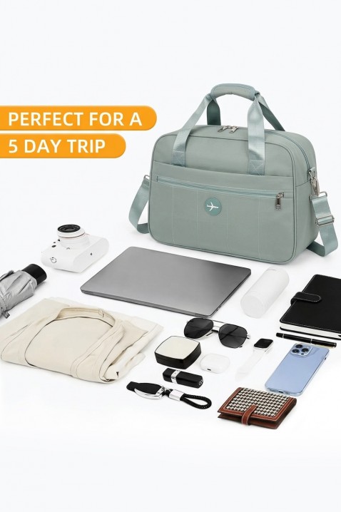 Τσάντα για χειραποσκευές WINDINZA MINT - κατάλληλη για Ryanair/Wizz Air, Χρώμα: μέντα, IVET.EU - Εκπτώσεις έως -80%