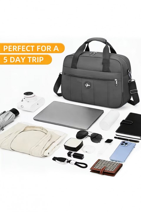 Τσάντα για χειραποσκευές WINDINZA GREY - κατάλληλη για Ryanair/Wizz Air, Χρώμα: γκρι, IVET.EU - Εκπτώσεις έως -80%