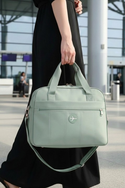 Τσάντα για χειραποσκευές WINDINZA MINT - κατάλληλη για Ryanair/Wizz Air, Χρώμα: μέντα, IVET.EU - Εκπτώσεις έως -80%