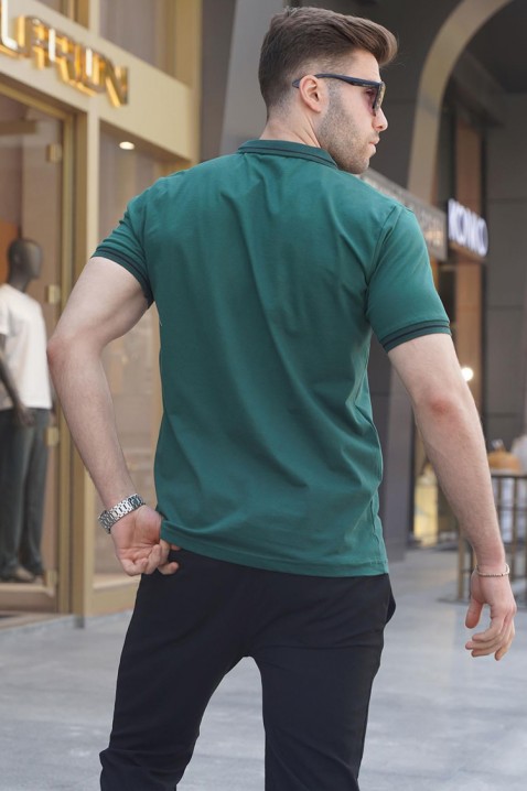 Ανδρικό μπλουζάκι RILONZO GREEN, Χρώμα: πράσινο, IVET.EU - Εκπτώσεις έως -80%