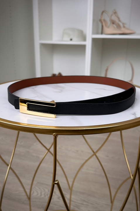 Ζώνη AVENORA BLACK, Χρώμα: μαύρο, IVET.EU - Εκπτώσεις έως -80%