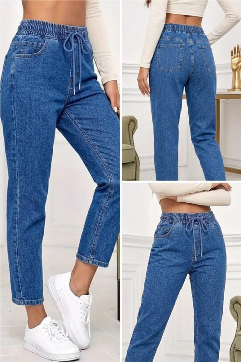 Τζιν KALVORSA, Χρώμα: μπλε, IVET.EU - Εκπτώσεις έως -80%