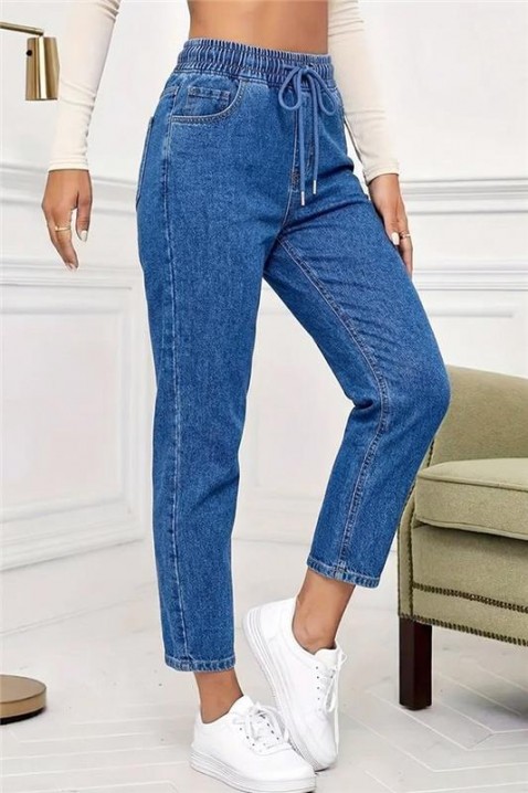 Τζιν KALVORSA, Χρώμα: μπλε, IVET.EU - Εκπτώσεις έως -80%