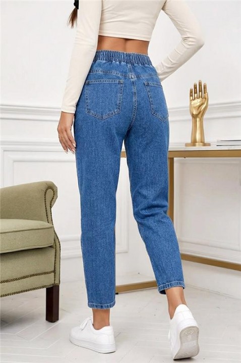 Τζιν KALVORSA, Χρώμα: μπλε, IVET.EU - Εκπτώσεις έως -80%