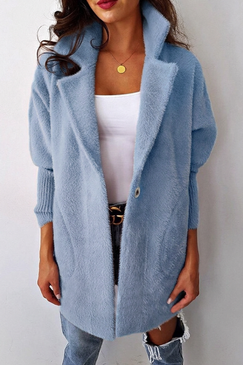 Πανωφόρι LIORMEA PINK, Χρώμα: Γαλάζιο, IVET.EU - Εκπτώσεις έως -80%