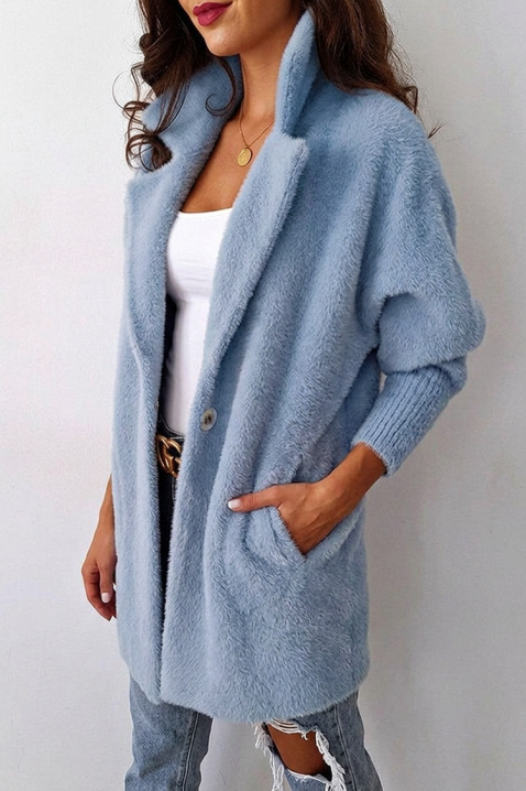 Πανωφόρι LIORMEA PINK, Χρώμα: Γαλάζιο, IVET.EU - Εκπτώσεις έως -80%