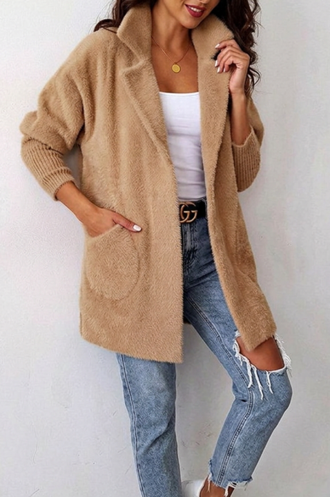 Πανωφόρι LIORMEA BEIGE, Χρώμα: μπεζ, IVET.EU - Εκπτώσεις έως -80%