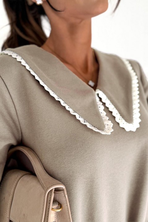 Φόρεμα VANORLA BEIGE, Χρώμα: μπεζ, IVET.EU - Εκπτώσεις έως -80%