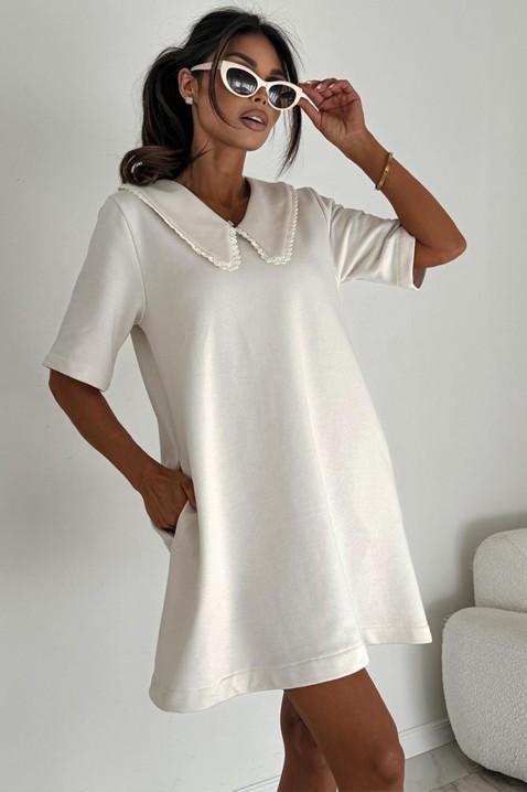 Φόρεμα VANORLA WHITE, Χρώμα: άσπρο, IVET.EU - Εκπτώσεις έως -80%