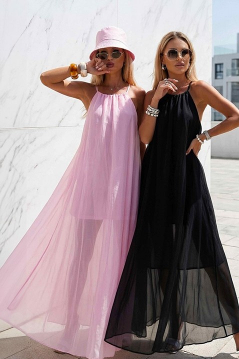 Φόρεμα LONZELA PUDRA, Χρώμα: πούδρα, IVET.EU - Εκπτώσεις έως -80%