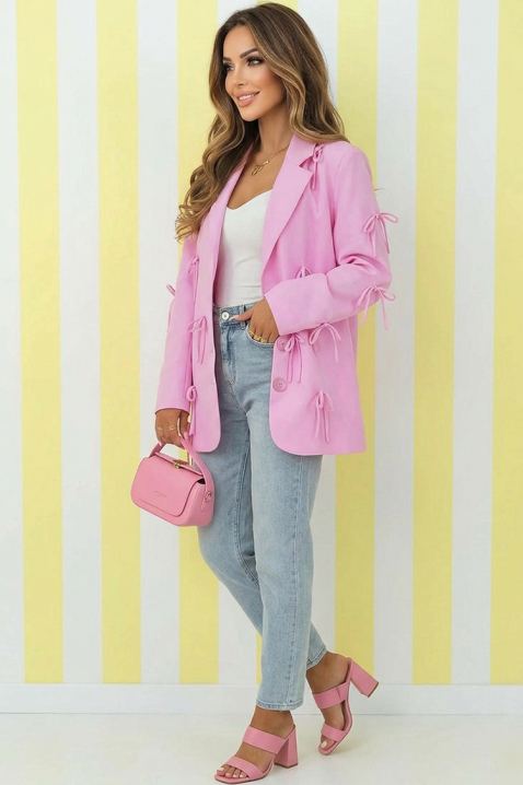 Σακάκι ORXENDA PINK, Χρώμα: ροζ, IVET.EU - Εκπτώσεις έως -80%