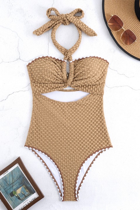 Ολόσωμο μαγιό LIOHENA BEIGE, Χρώμα: μπεζ, IVET.EU - Εκπτώσεις έως -80%
