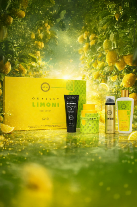 Unisex αραβικό σετ Armaf Odyssey Limoni Fresh Edition Edp 100 ml + Perfume Body Spray 50 ml + Shower Gel 100 ml + Shampoo 250 mlIVET.EU - Εκπτώσεις έως -80%
