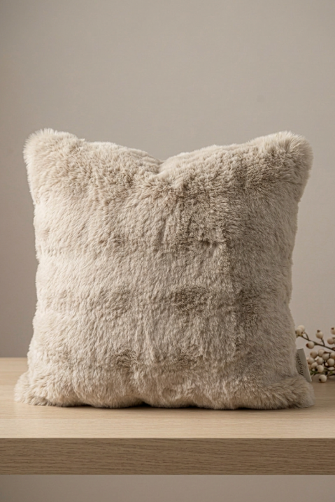 Πολυτελής διακοσμητική μαξιλαροθήκη CARMENA BEIGE 40x40 cm, Χρώμα: μπεζ, IVET.EU - Εκπτώσεις έως -80%