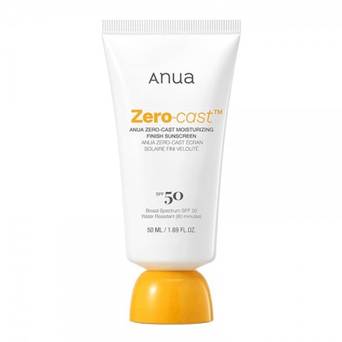 ANUA Zero-Cast Moisturizing Finish Sunscreen 50 mlIVET.EU - Εκπτώσεις έως -80%