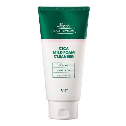 VT COSMETICS Cica Mild Foam Cleanser 300 mlIVET.EU - Εκπτώσεις έως -80%
