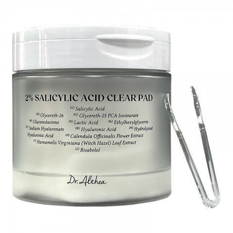 DR. ALTHEA 2% Salicylic Acid Clear Pad 60 pcsIVET.EU - Εκπτώσεις έως -80%