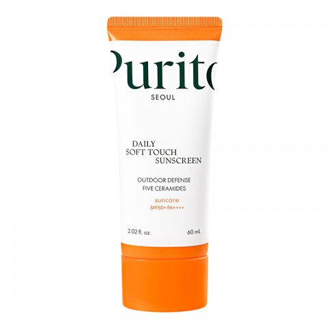 PURITO Seoul Daily Soft Touch Sunscreen SPF 50 PA++++ Ceramide Sunscreen 60 mlIVET.EU - Εκπτώσεις έως -80%
