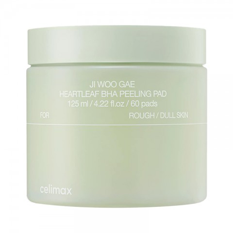 CELIMAX Ji Woo Gae Heartleaf BHA Peeling Pad 125 ml 60 pcsIVET.EU - Εκπτώσεις έως -80%
