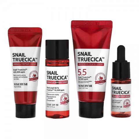 SomeByMi Snail Truecica Miracle Repair Starter Kit (30 ml 30 ml 10 ml 20 ml)IVET.EU - Εκπτώσεις έως -80%