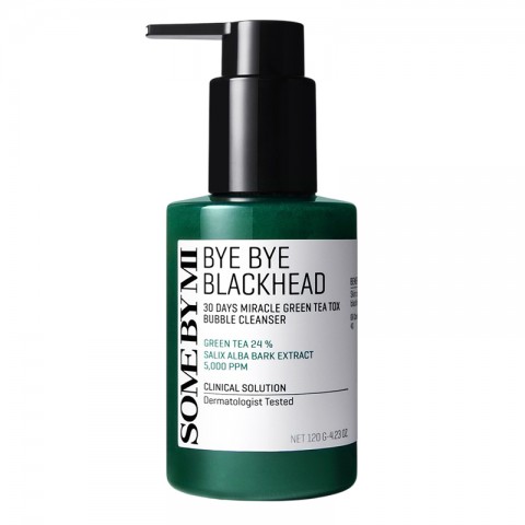 SomeByMi Bye Bye Blackhead 30 Days Miracle Green TeaTox Bubble Cleanser 120 gIVET.EU - Εκπτώσεις έως -80%
