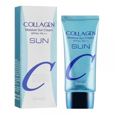 ENOUGH Collagen Moisture Sun Cream SPF50+ PA++++ 50 gIVET.EU - Εκπτώσεις έως -80%