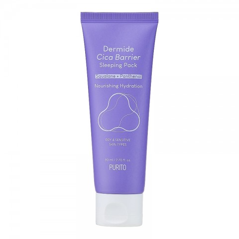 PURITO Dermide Cica Barrier Sleeping Pack 80 mlIVET.EU - Εκπτώσεις έως -80%