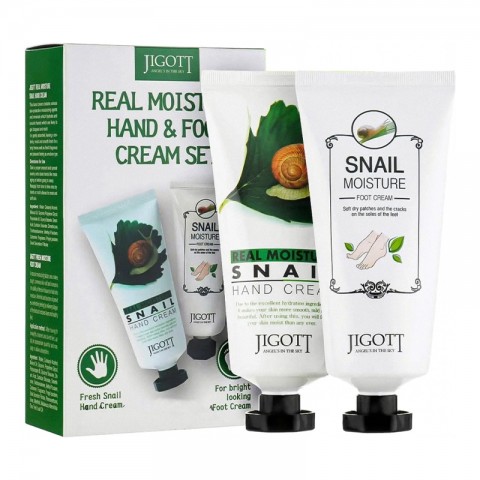 JIGOTT Real Moisture Hand & Foot Cream Set (100 ml+100 ml)IVET.EU - Εκπτώσεις έως -80%