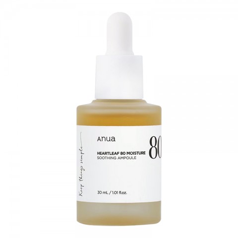 ANUA Heartleaf 80% Soothing Ampoule 30 mlIVET.EU - Εκπτώσεις έως -80%