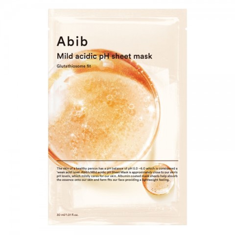 ABIB Mild Acidic Ph Sheet Mask Glutathiosome Fit 30 mlIVET.EU - Εκπτώσεις έως -80%