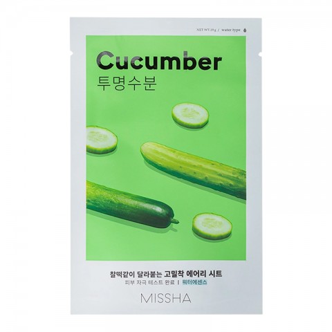 MISSHA Airy Fit Sheet Mask Cucumber 1 τεμIVET.EU - Εκπτώσεις έως -80%