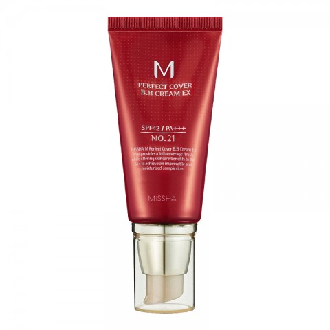 Missha M Perfect Cover BB Cream EX №21 SPF42 PA+++ 50 mlIVET.EU - Εκπτώσεις έως -80%