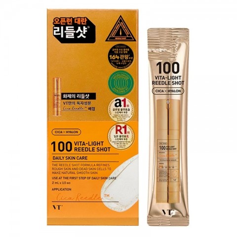 VT COSMETICS Vita-Light Reedle Shot 100 SET 2 ml * 10 pcsIVET.EU - Εκπτώσεις έως -80%