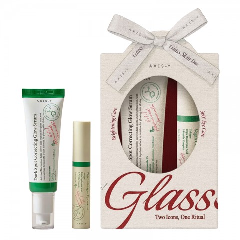 [AXIS-Y] Glass Skin Duo Set 50 ml face serum + 10 ml eye serumIVET.EU - Εκπτώσεις έως -80%