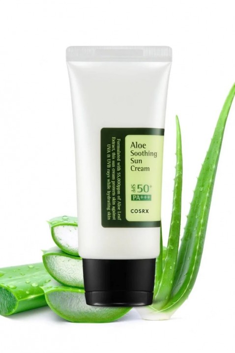 COSRX Aloe Soothing Sun Cream SPF50+ PA+++ 50 mlIVET.EU - Εκπτώσεις έως -80%