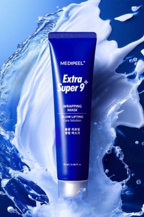 MEDI-PEEL Extra Super 9 Plus Glow Lifting Wrapping Mask 70 mlIVET.EU - Εκπτώσεις έως -80%